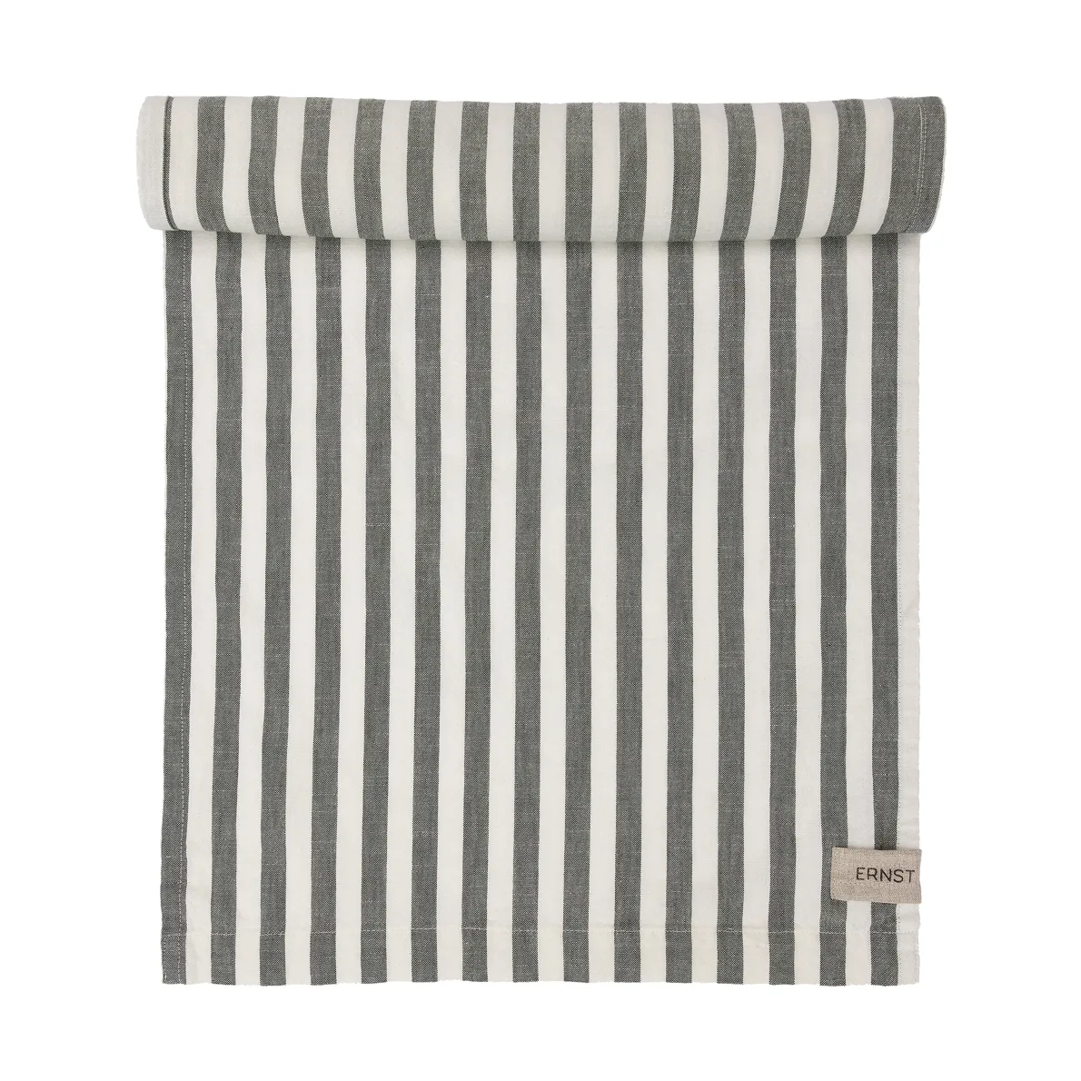 ERNST Ernst löpare bred rand 45x150 Grön-vit