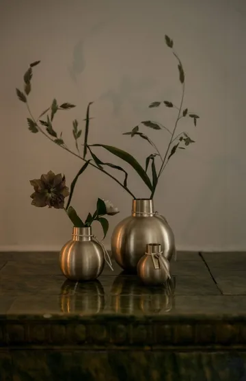 Ernst mässingsvas - Ø5,5x7 cm - ERNST