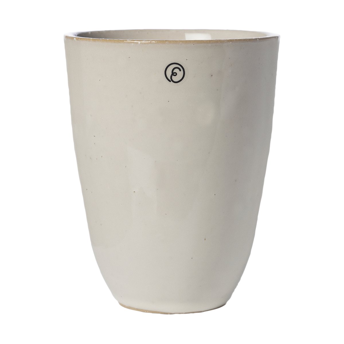 Ernst mugg utan öra 11,5 cm Naturvit | Skandinavisk Design | Kaffekoppar | Vit