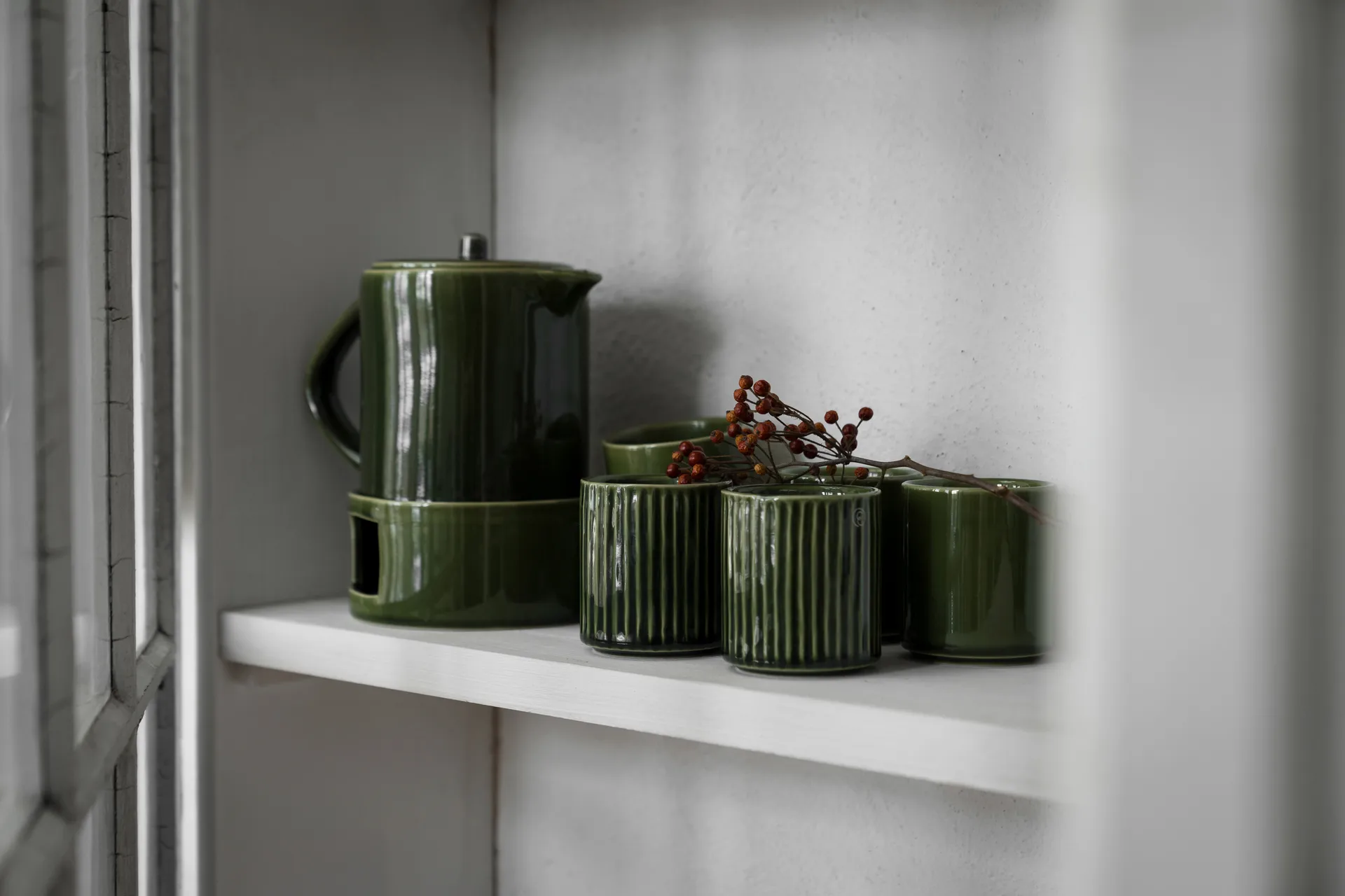 Ernst mugg utan öra Ø7 cm, Grön ERNST