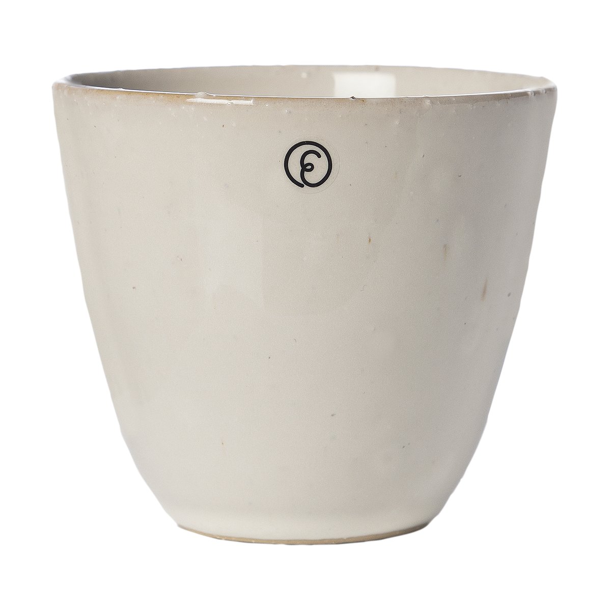 Ernst mugg utan öra 8 cm Naturvit | Skandinavisk Design | Kaffekoppar | Vit