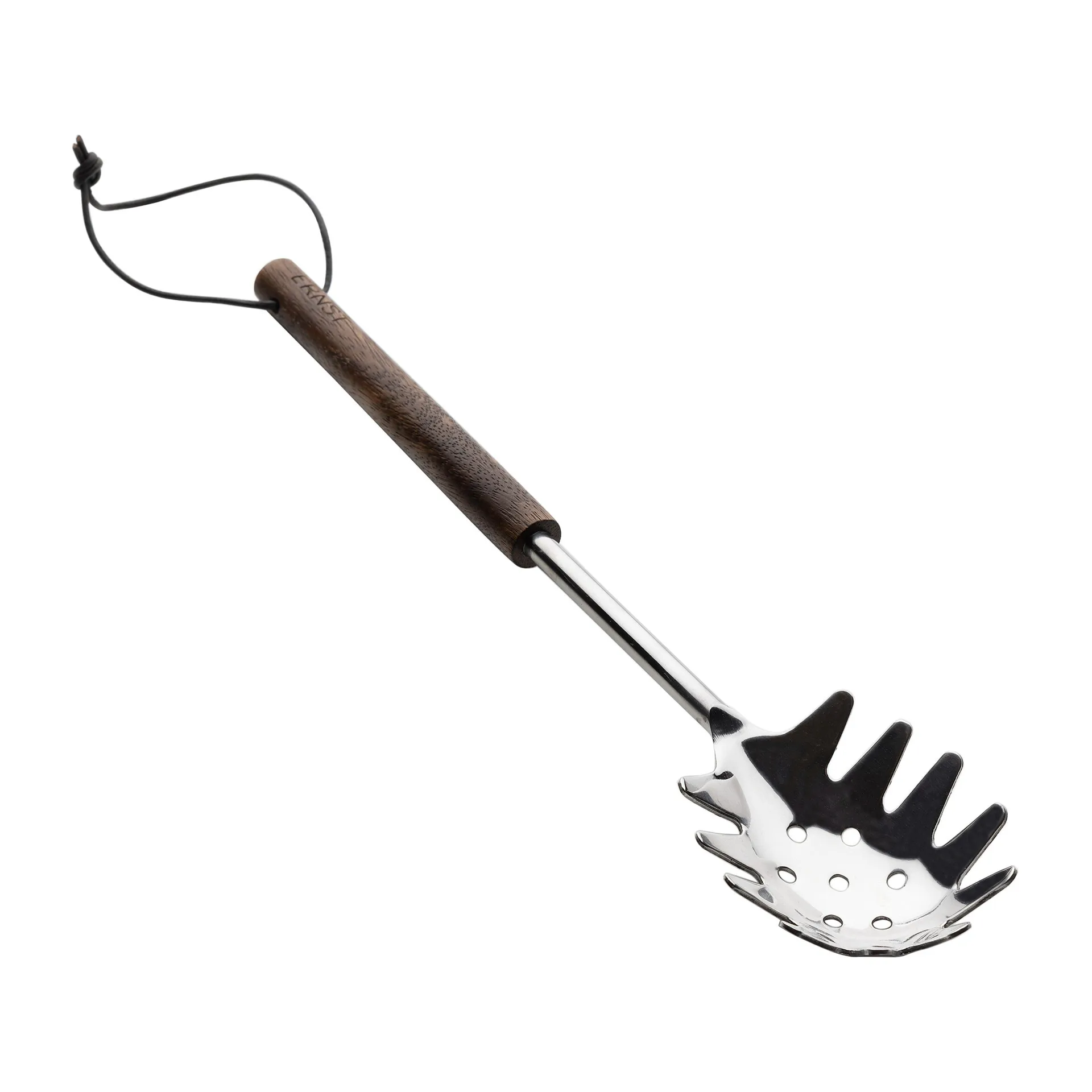Ernst pastaslev med trähandtag, Mörkbrun ERNST