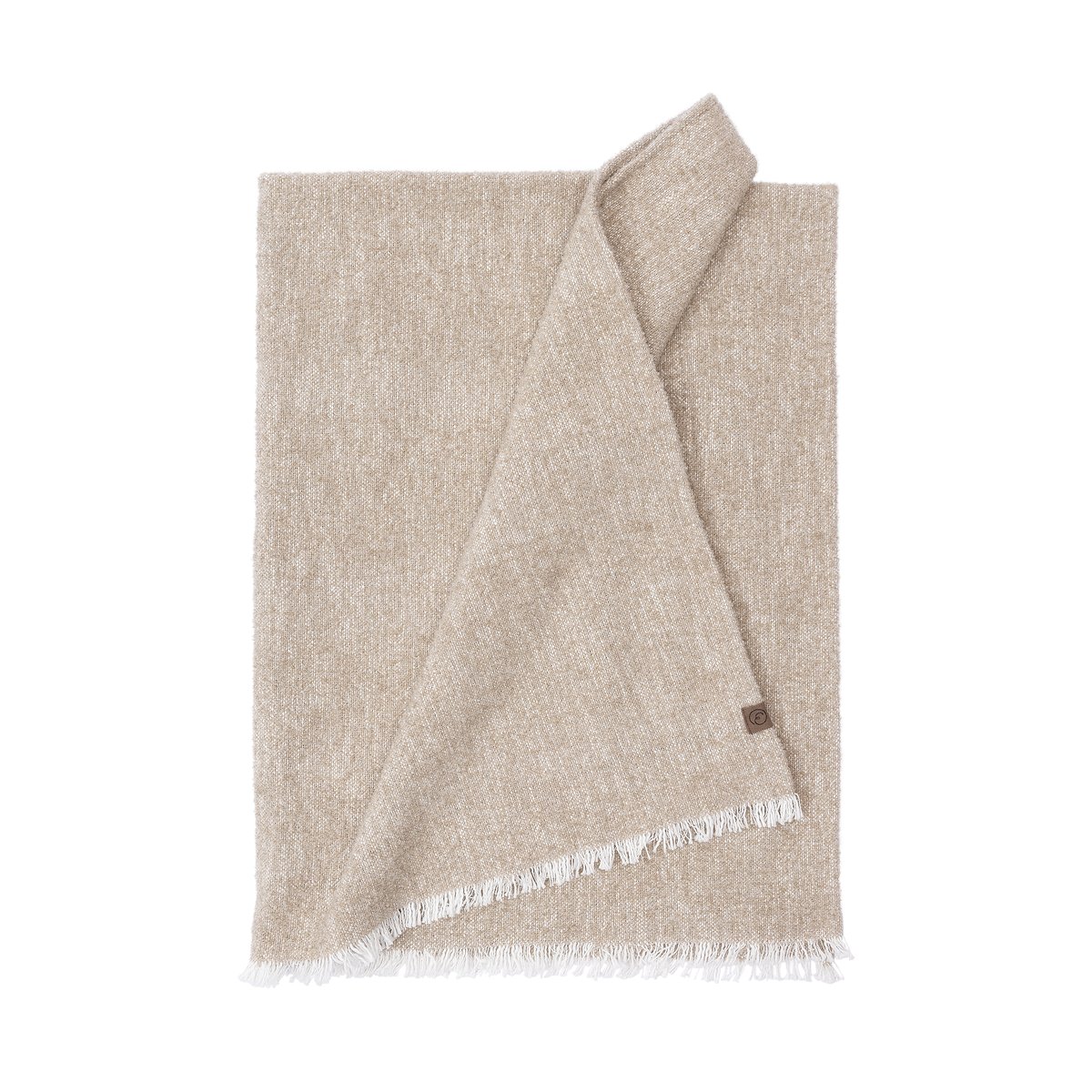Ernst pläd 130x180 cm Beige | Skandinavisk Design | Ullplädar & Ullfiltar | Beige