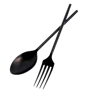 Ernst salladsbestick metall - Svart - ERNST