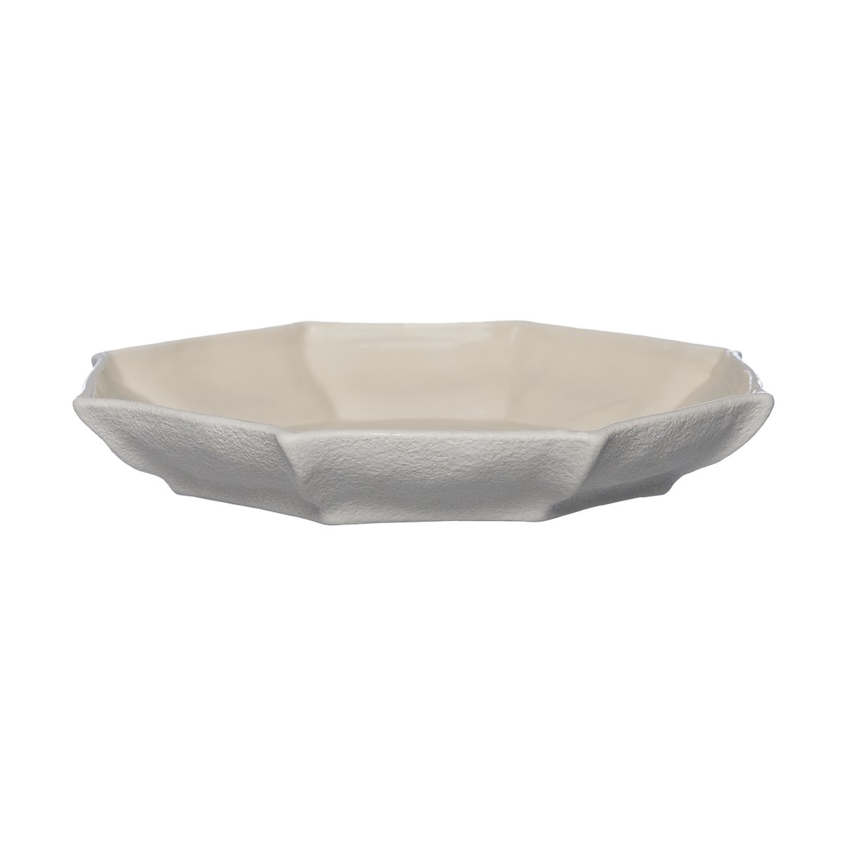Ernst serveringsfat Ø27 cm Naturvit | Skandinavisk Design | Serveringsfat & Uppläggningsfat | Vit