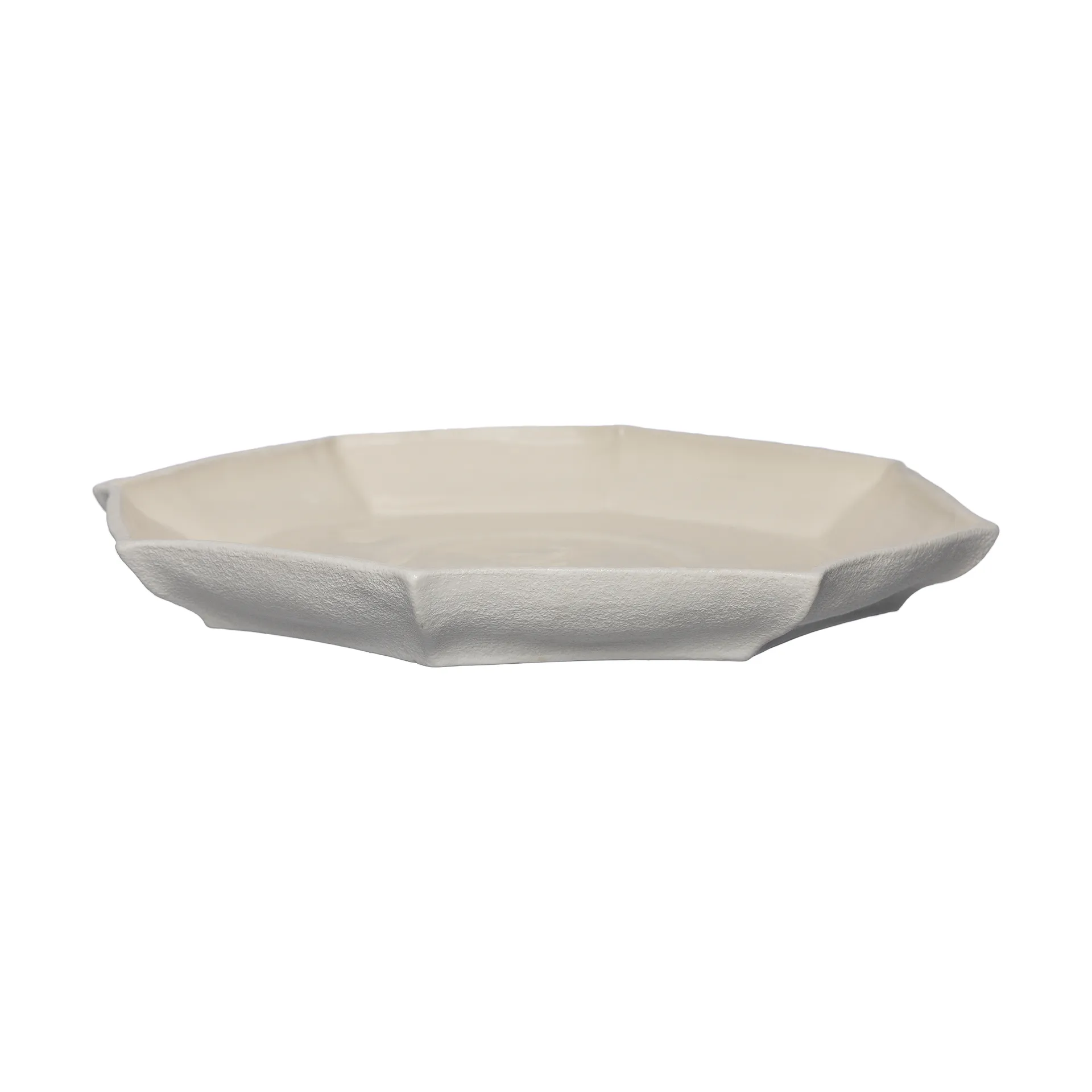 Ernst serveringsfat Ø37 cm, Naturvit ERNST