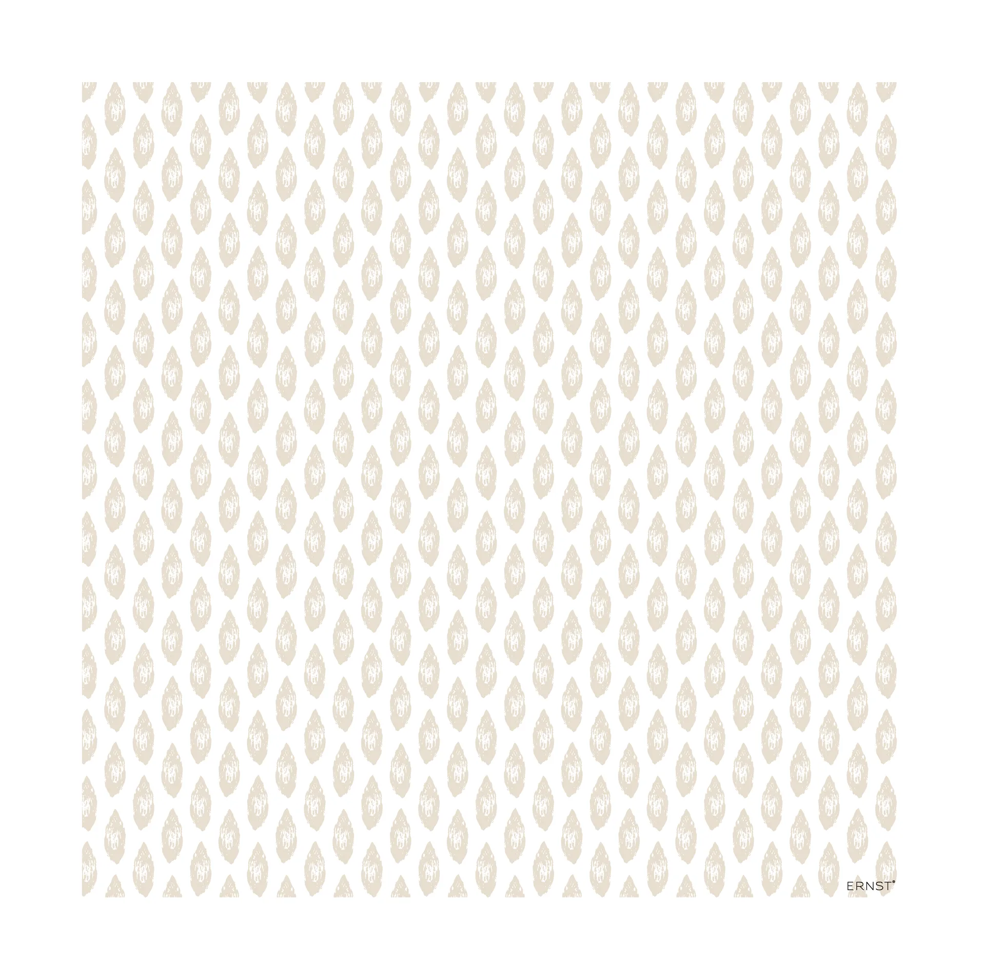 Ernst servett mandel 33x33 cm 20-pack, Vit-beige ERNST