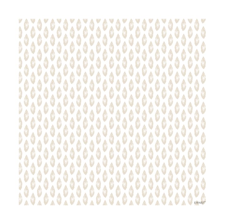 Ernst servett mandel 33x33 cm 20-pack - Vit-beige - ERNST