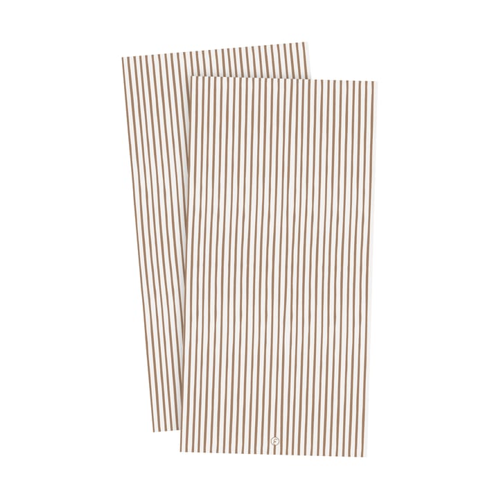 Ernst servett randig 10x20 cm 20-pack - Kola-vit - ERNST
