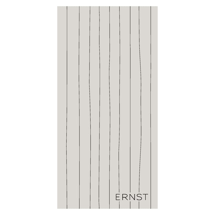 Ernst servett randig 10x20 cm 20-pack - Natur-svart - ERNST