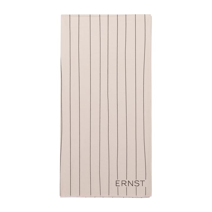 Ernst servett randig 10x20 cm 20-pack, Natur-svart ERNST