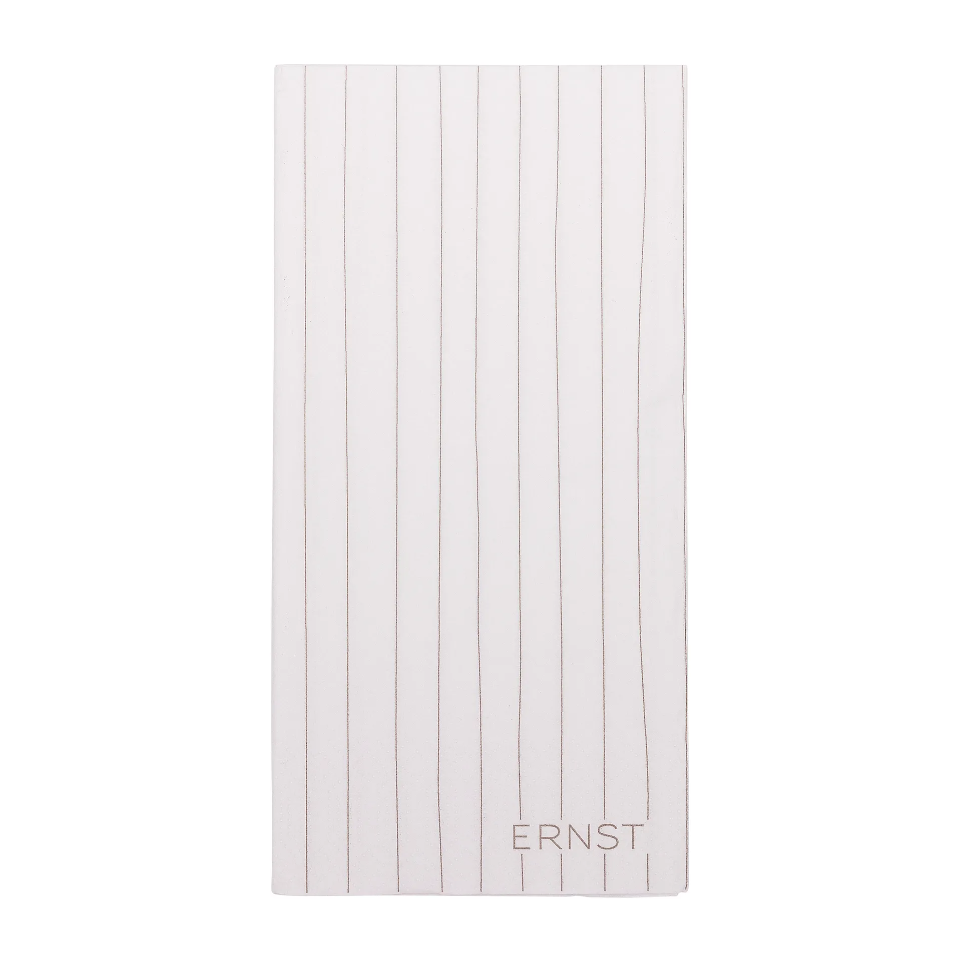 Ernst servett randig 10x20 cm 20-pack, Vit-grå ERNST