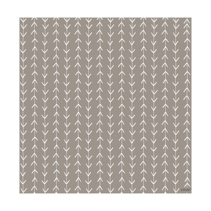 Ernst servett ranka 33x33 cm 20-pack, Grå-vit ERNST