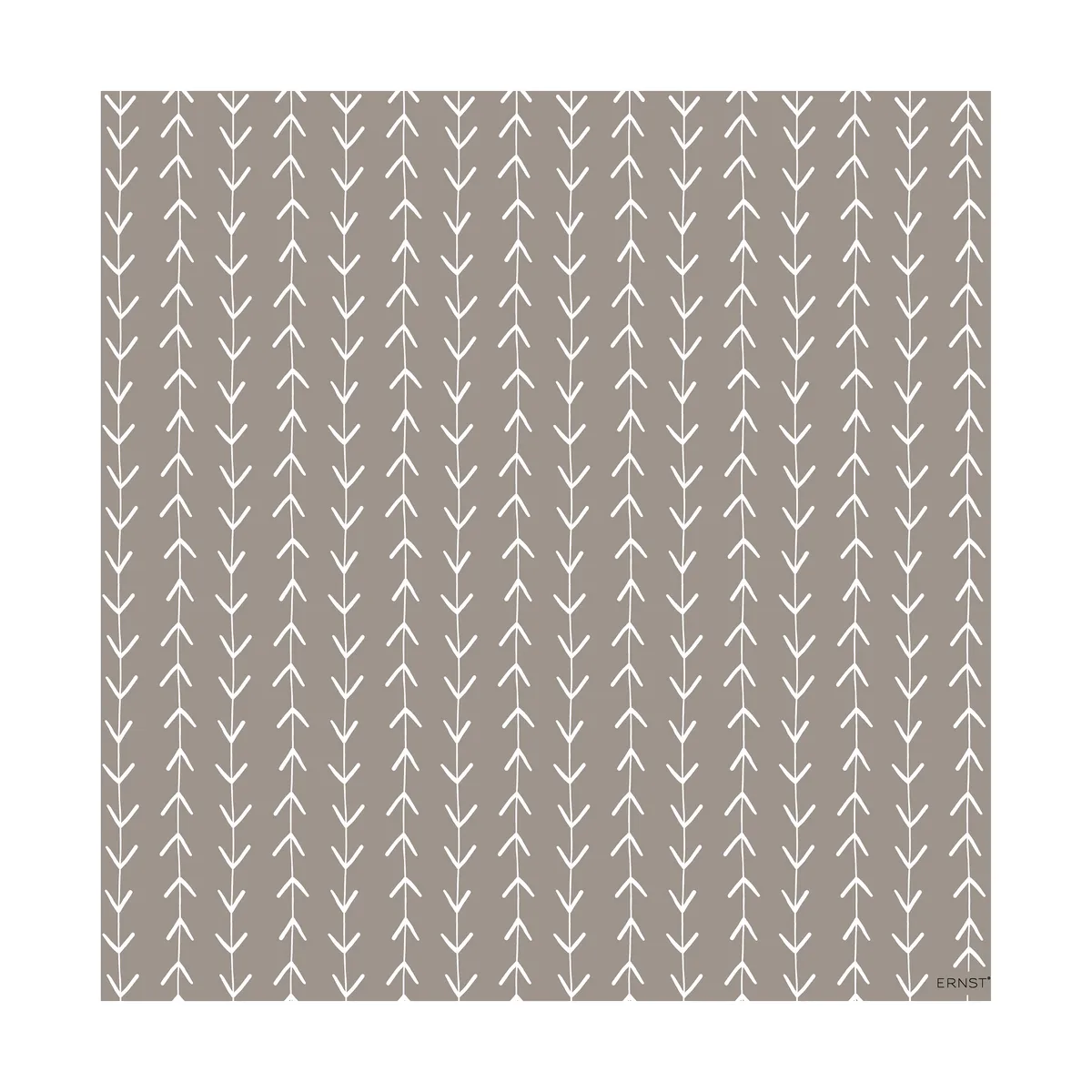 ERNST Ernst servett ranka 33x33 cm 20-pack Grå-vit