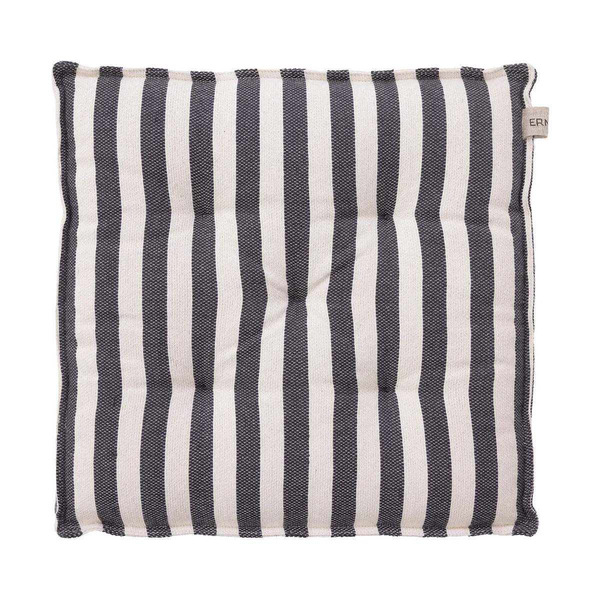 ERNST Ernst sittdyna 45x45 cm Natur-mörkgrå