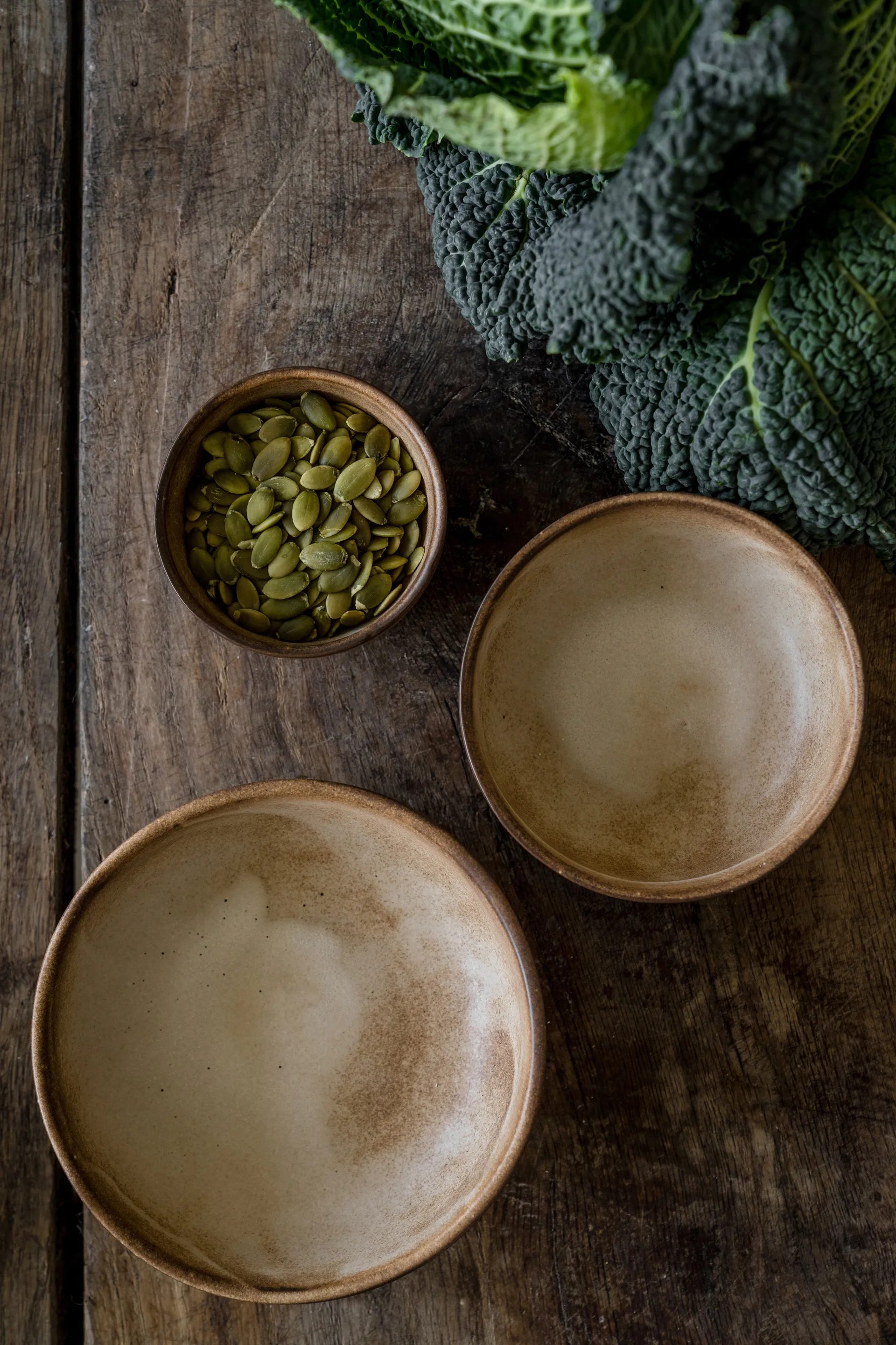 Ernst skål, Brun-natur botten, Ø8 cm ERNST