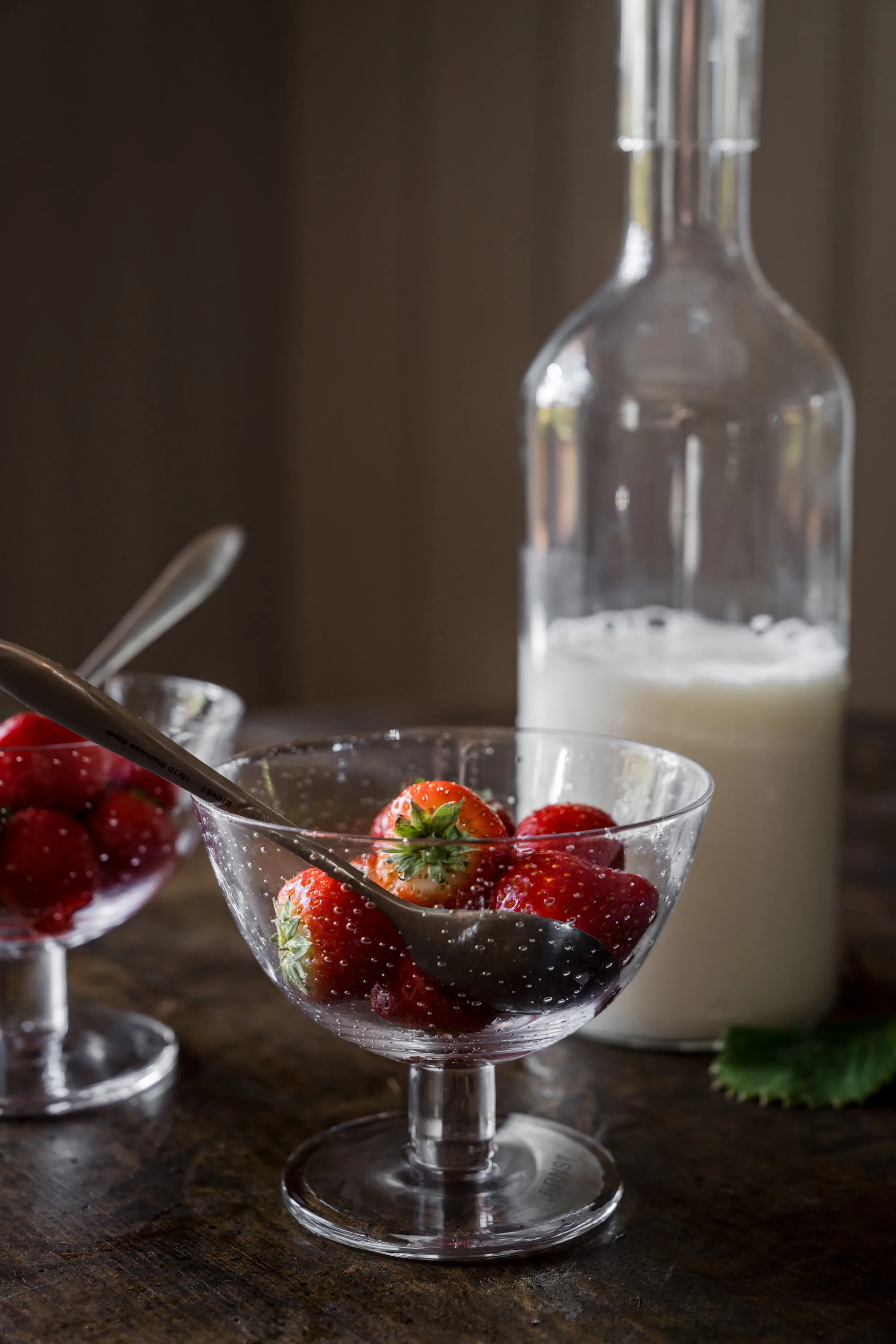 Ernst skål bubbligt glas 2-pack, Klar ERNST