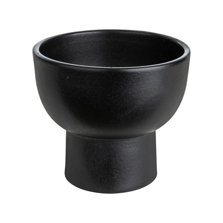Ernst skål på fot Ø13 cm, Svart ERNST