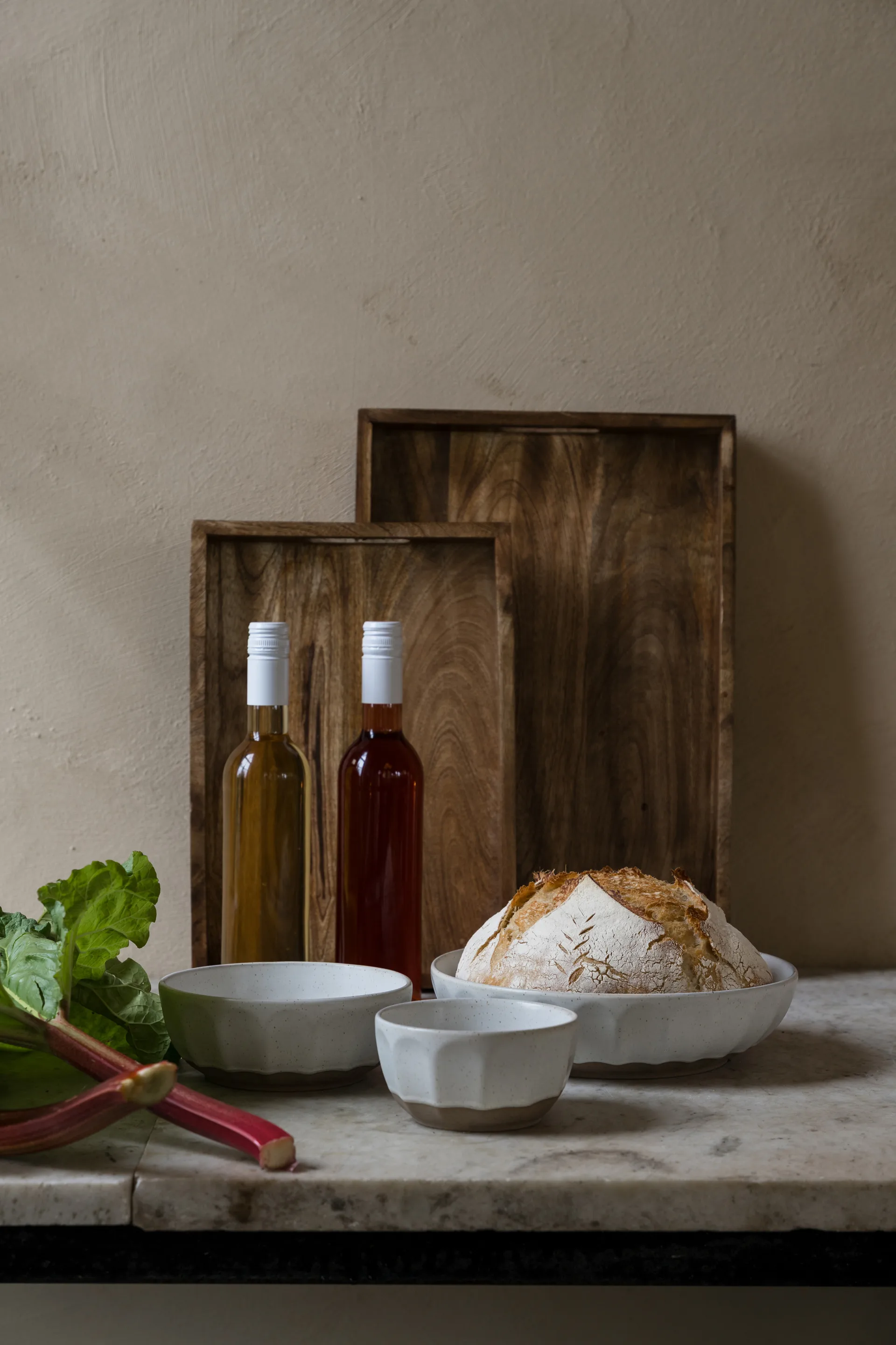 Ernst skål stengods, Vit-natur, Ø20 cm ERNST