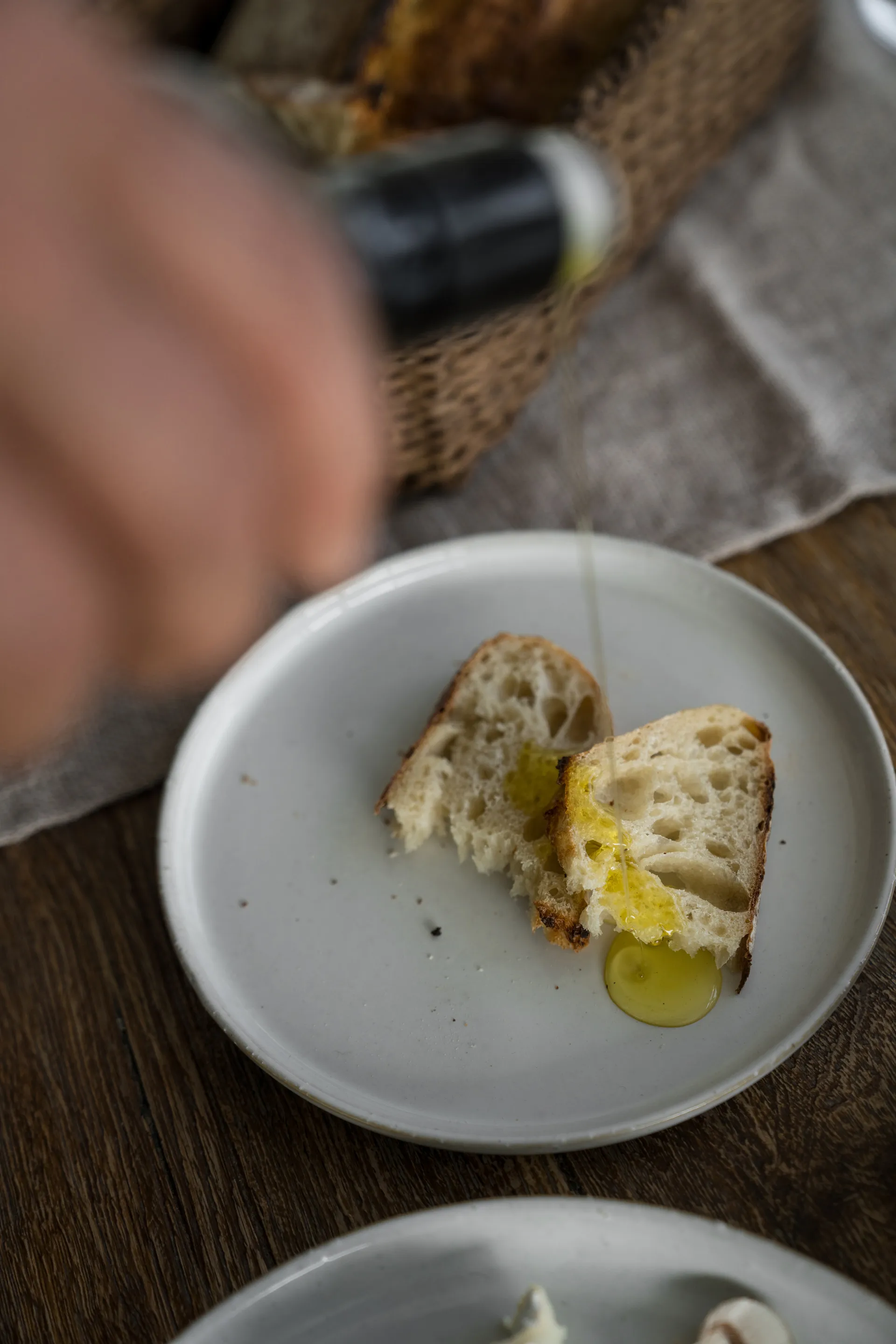 Ernst tallrik Ø24,5 cm, Naturvit ERNST