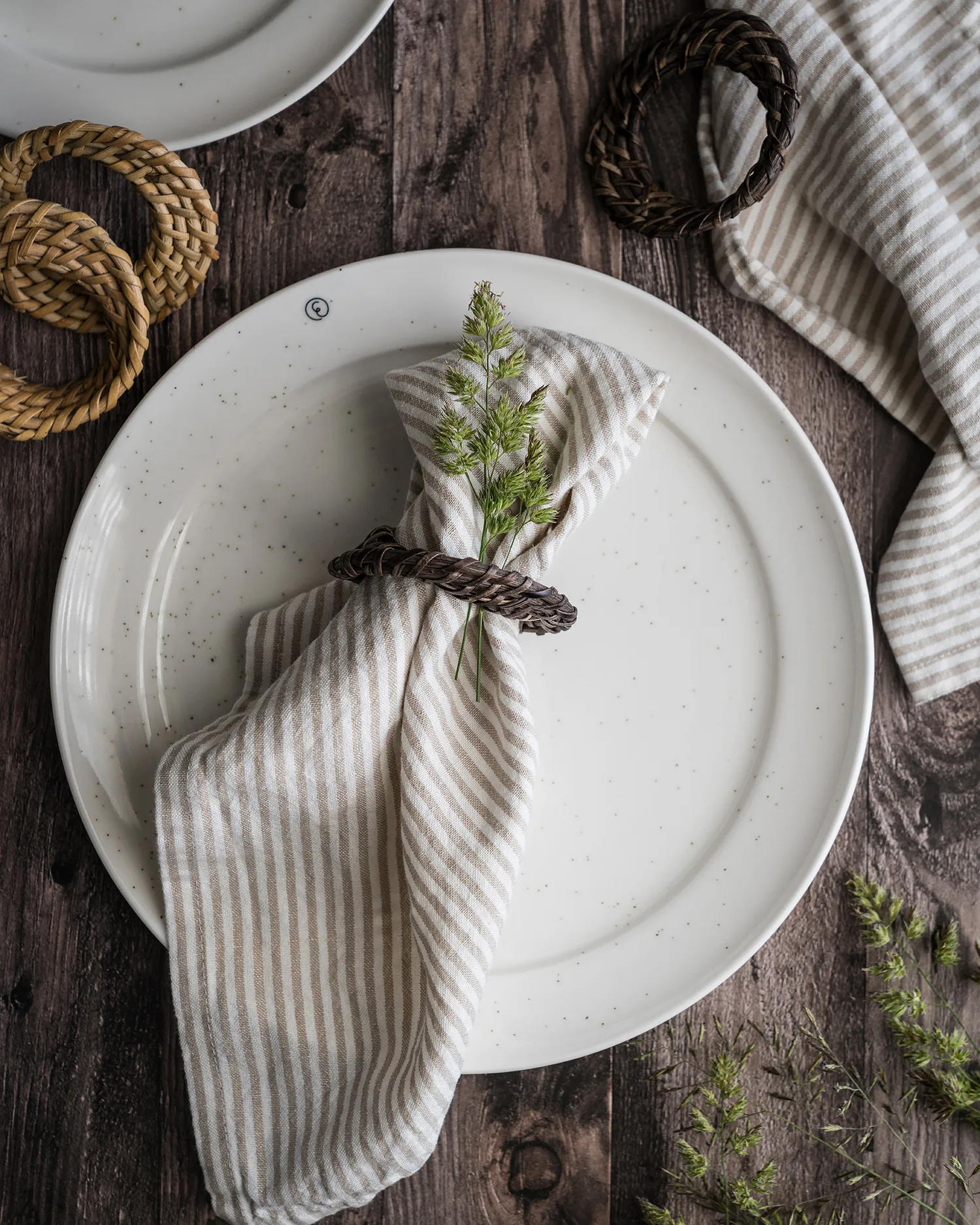 Ernst tallrik Ø27 cm, Vanilj ERNST