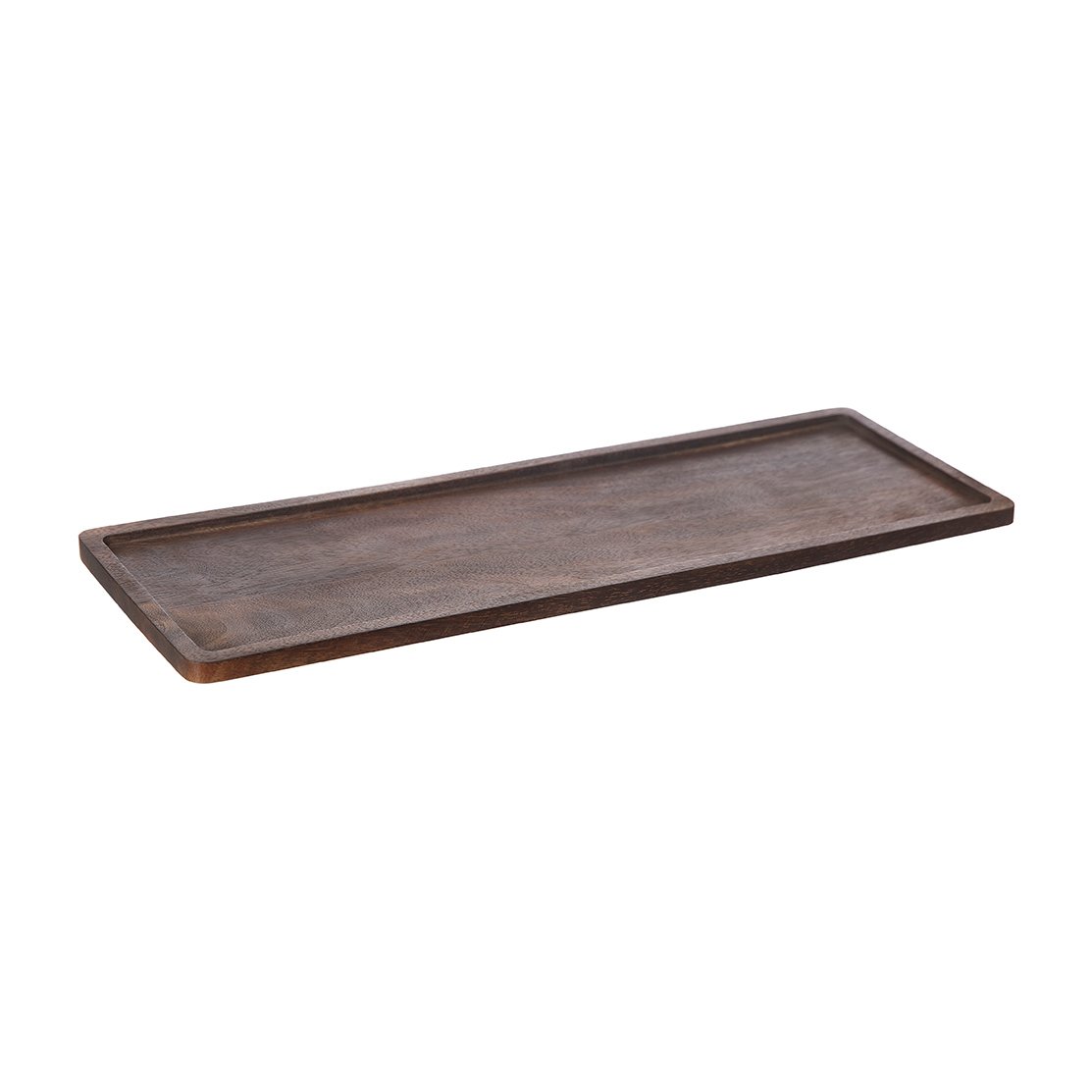 Ernst träbricka 15x45 cm Mörkbrun | Skandinavisk Design | Brickor | Brun