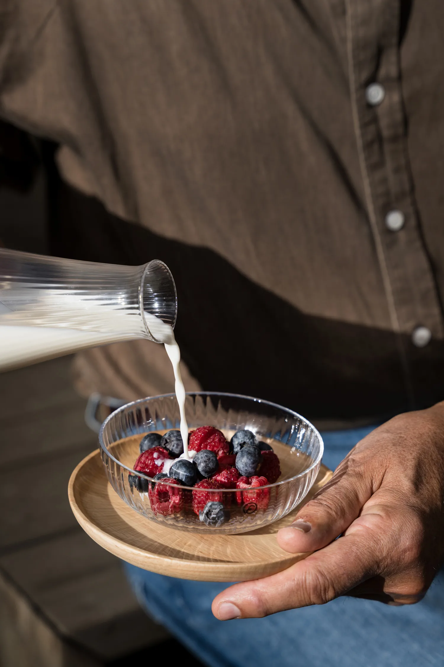 Ernst träbricka, Gummiträ, Ø16,5 cm ERNST