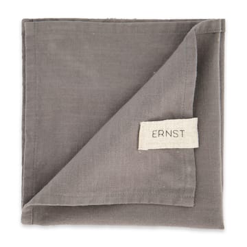 Ernst tygservett bomull 2-pack - Grå - ERNST