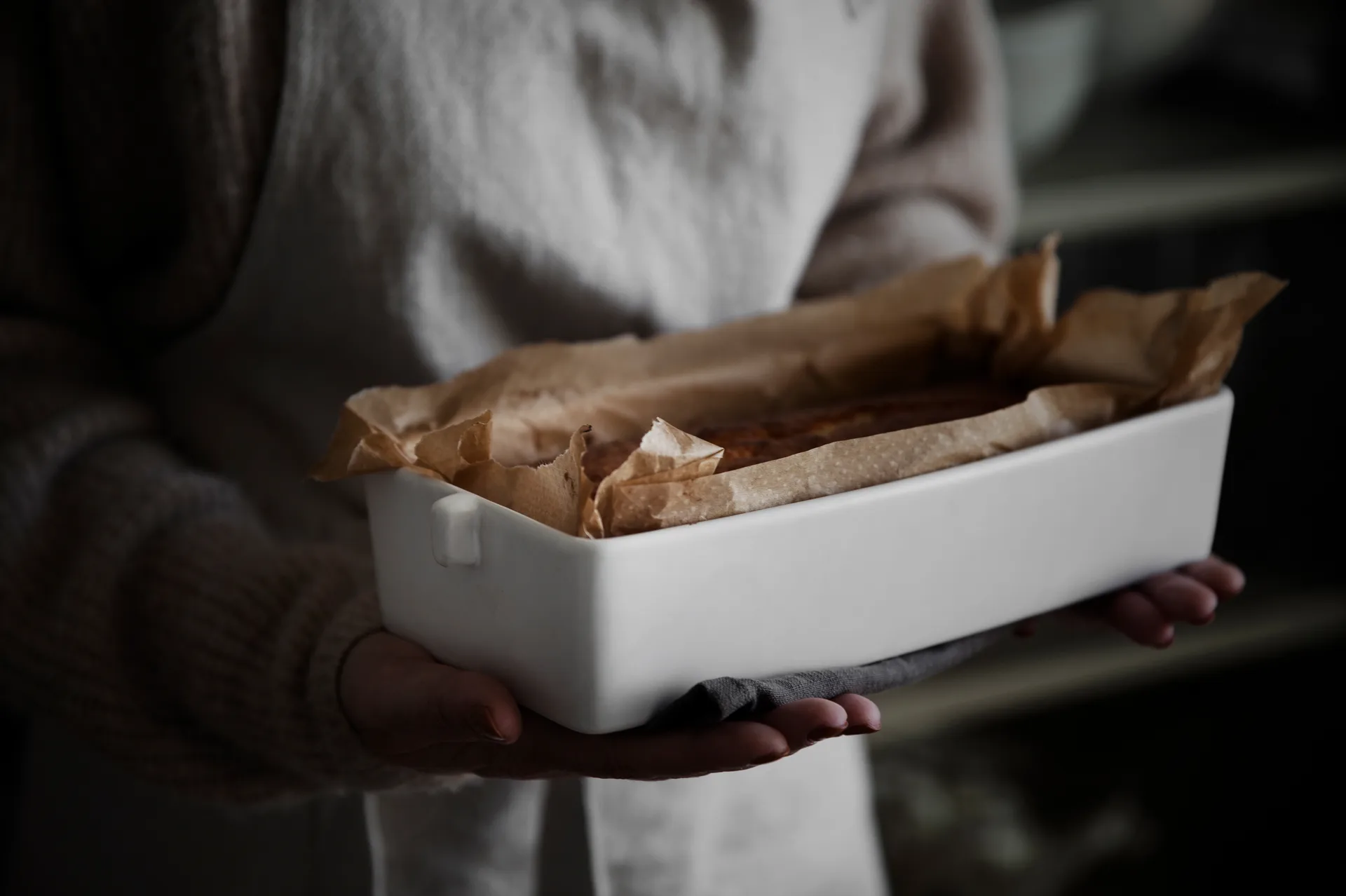 Ernst ugnsform 13x29 cm, Vit ERNST