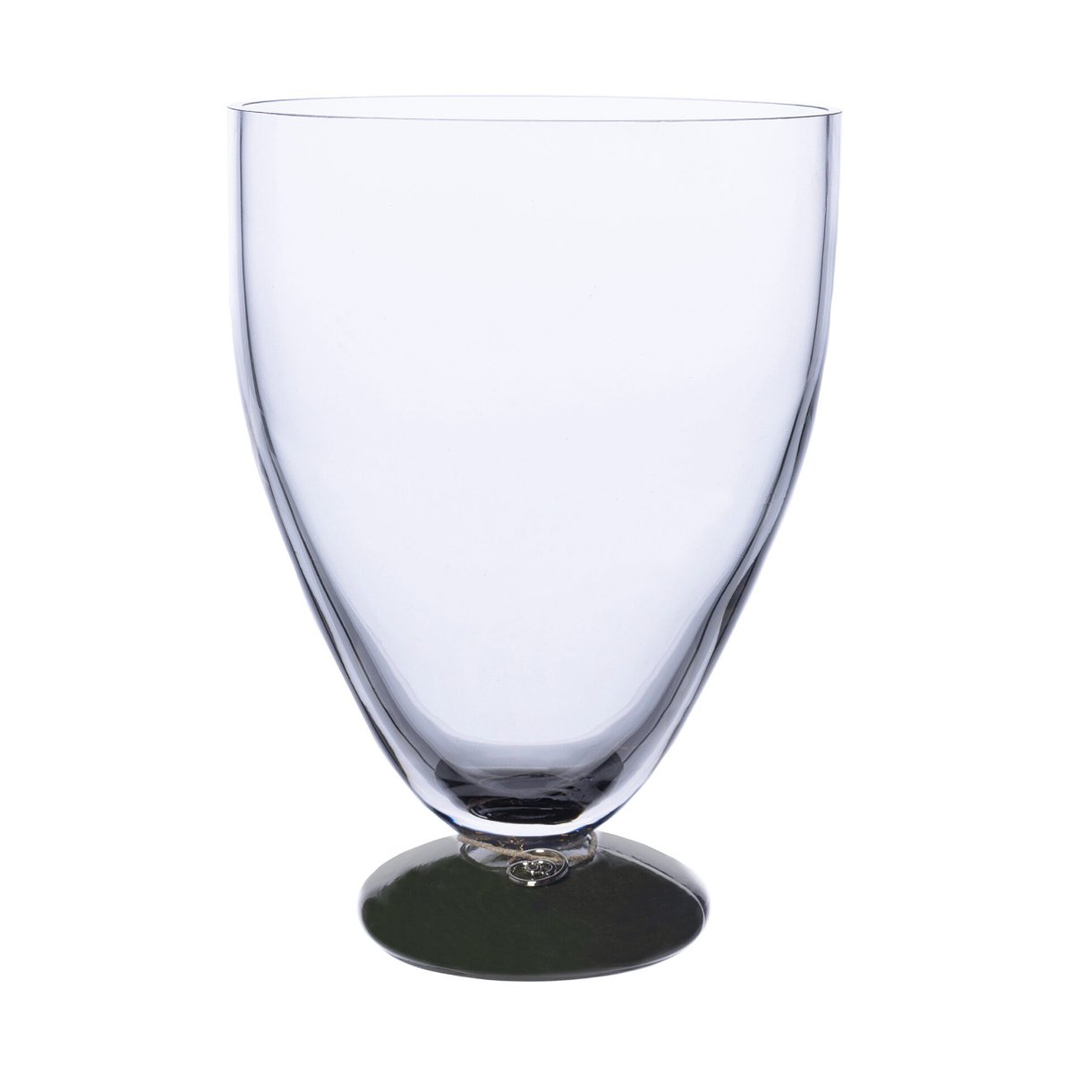 Ernst vas Ø15 cm Grön | Skandinavisk Design | Vaser | Transparent