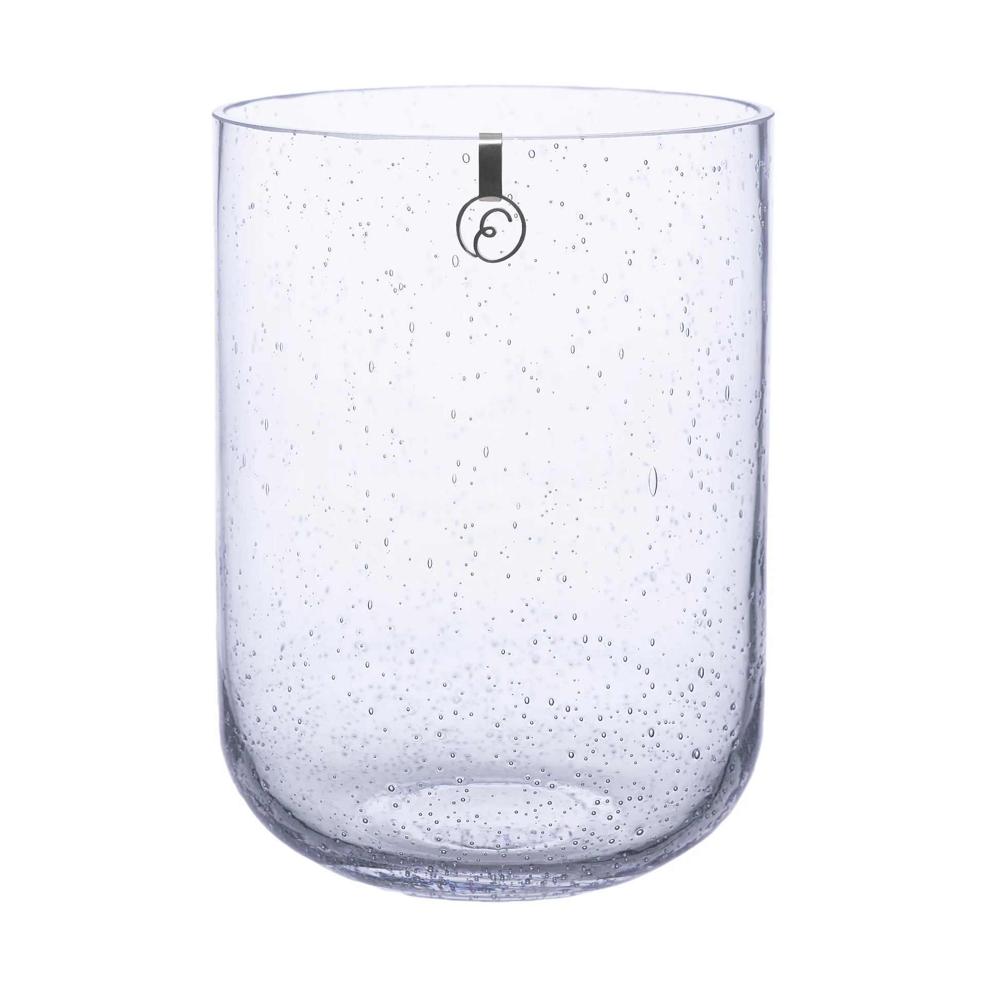 Ernst vas bubbligt glas 18 cm, Klar ERNST