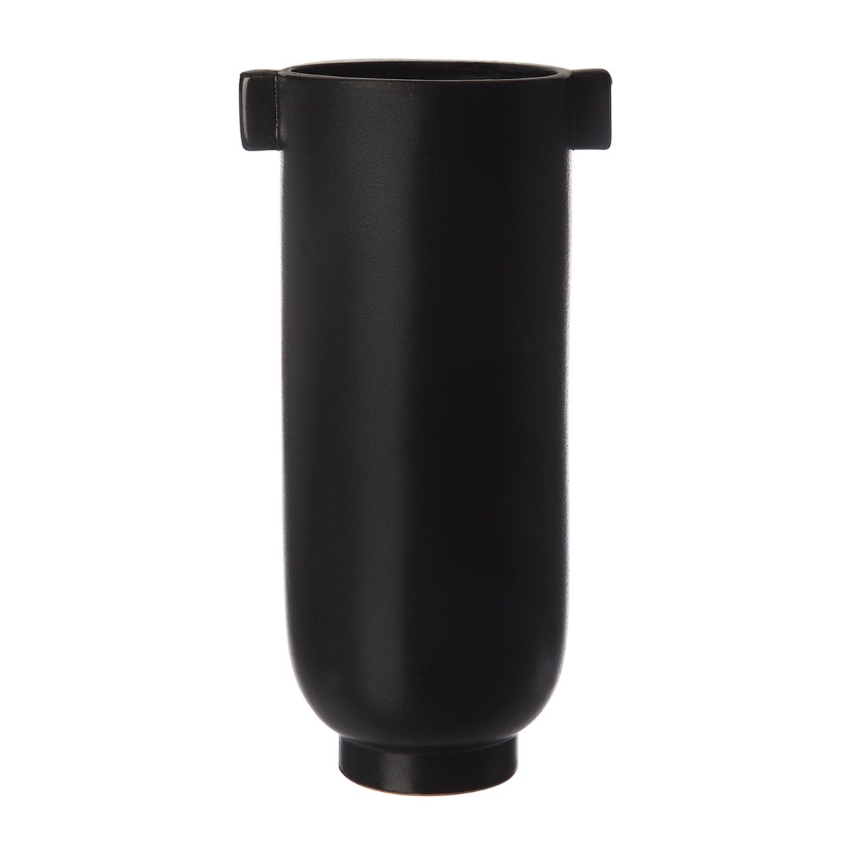 Ernst vas med öra 28 cm Svart | Skandinavisk Design | Vaser | Svart
