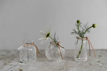 Ernst vas mönstrad presentförpackning 3 delar - Klar - ERNST