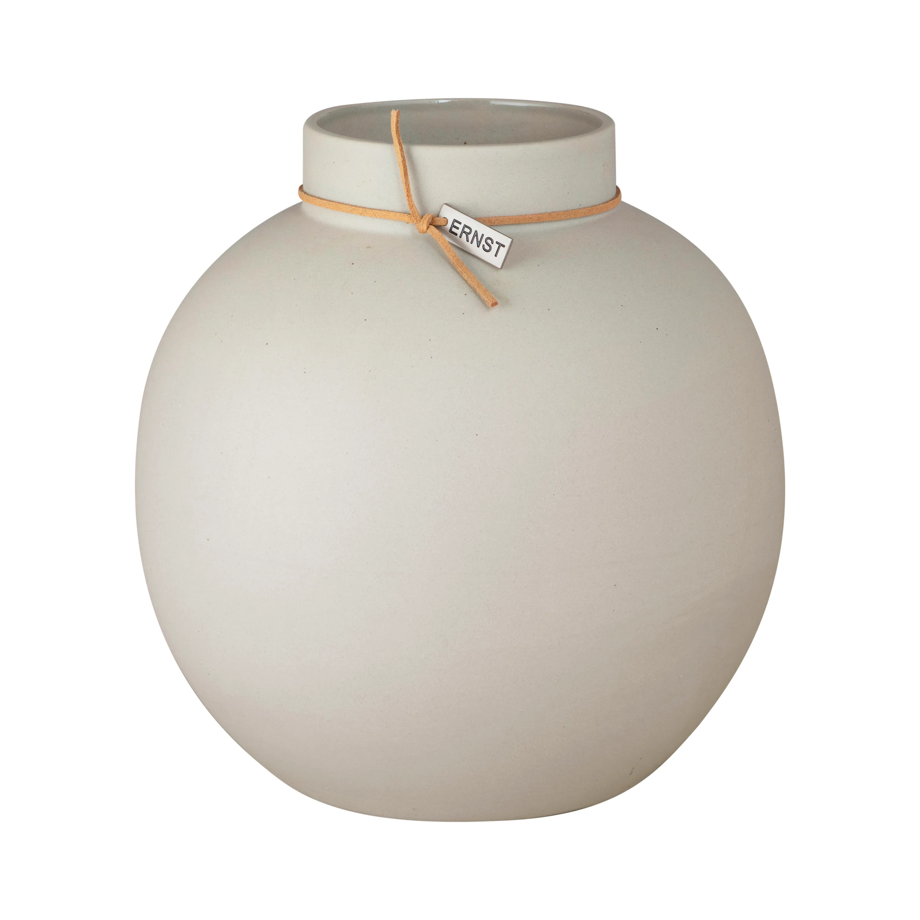 Ernst vas stengods natur, 22 cm
