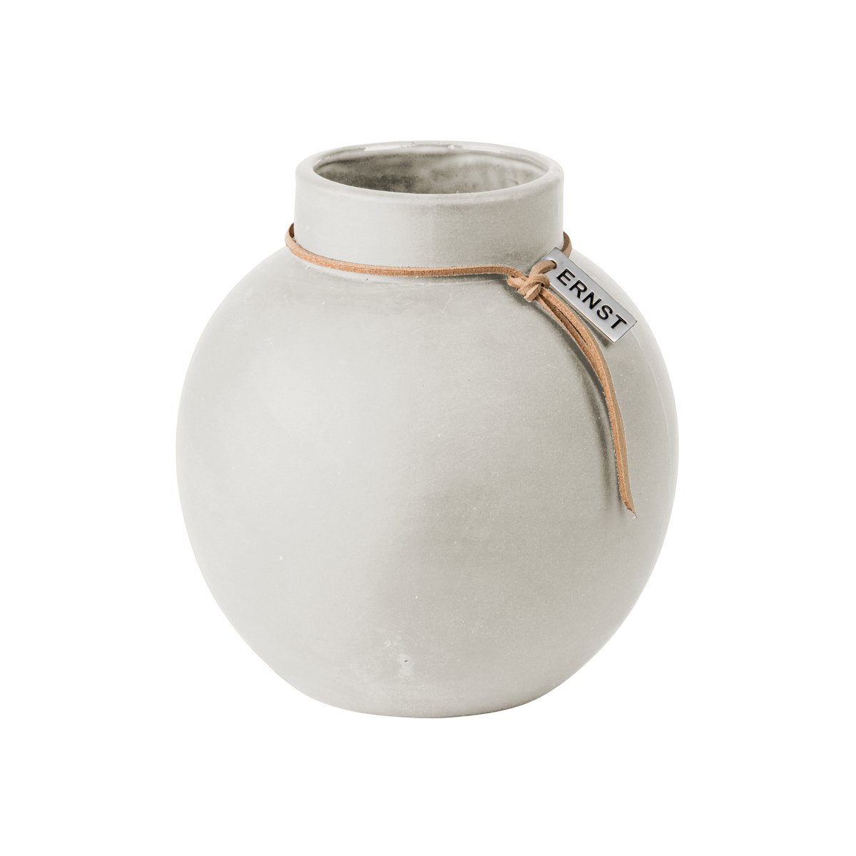 Ernst vas stengods vit 14 cm | Skandinavisk Design | Vaser | Vit