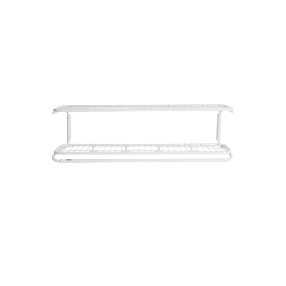 Essem Design Classic 650 hatthylla vit/vit, 2 plan, 100 cm