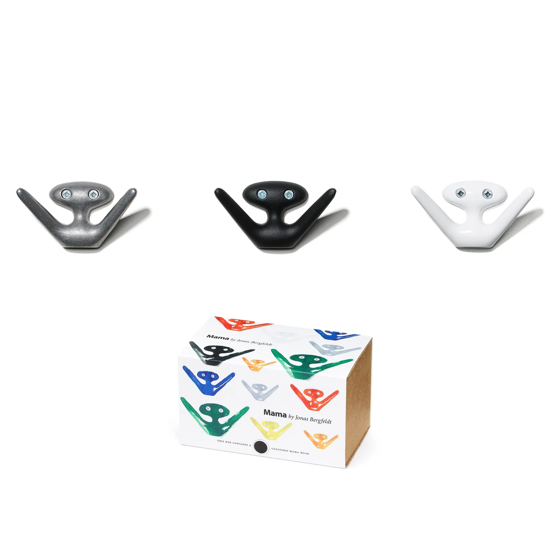 Mama krok, vit Essem Design