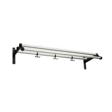 Nostalgi 291 hatthylla - aluminium, svart stativ - Essem Design