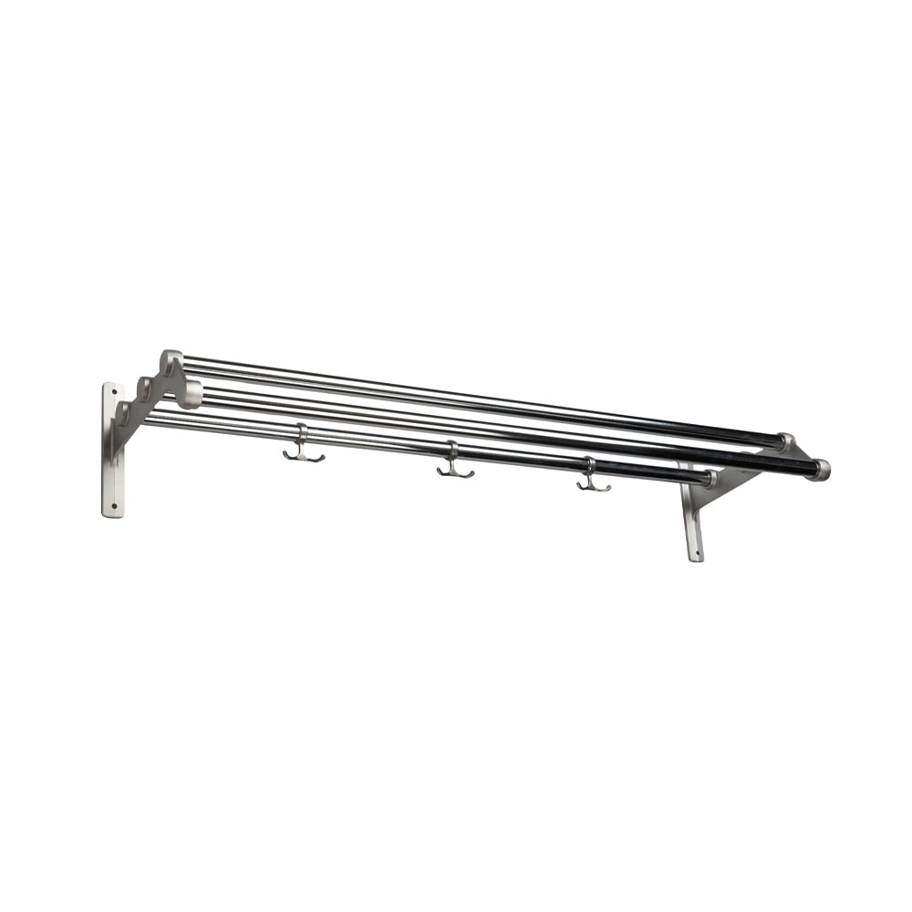 Essem Design Nostalgi 291 hatthylla krom, aluminiumstativ