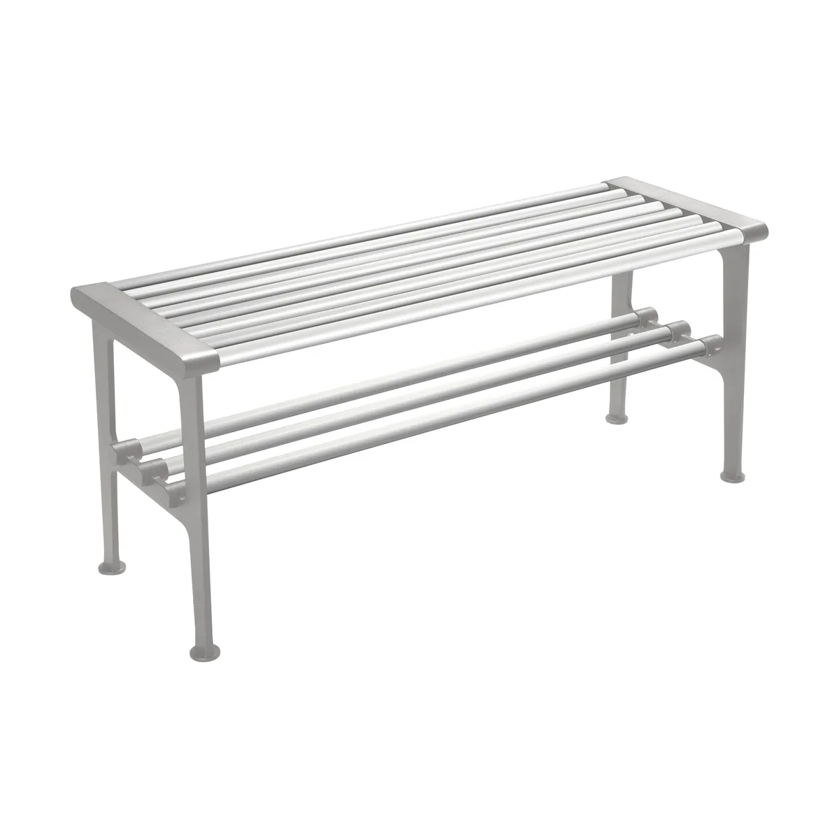 Essem Design Nostalgi bänk 100 cm Aluminium