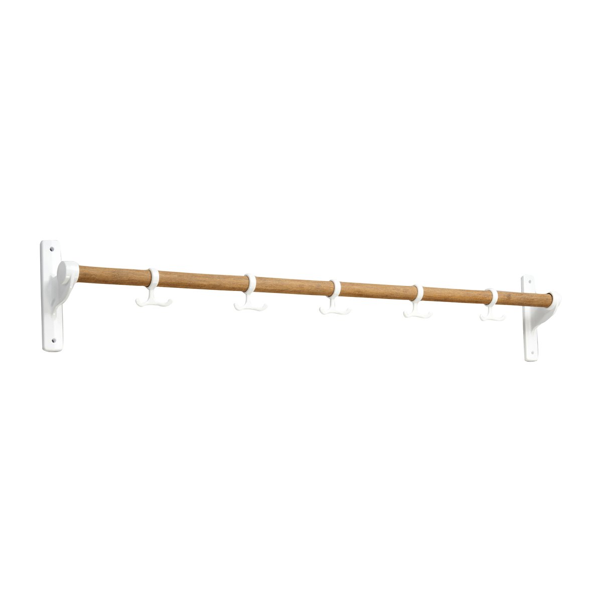Essem Design Nostalgi kroklist 100 cm Bambu-vit | Skandinavisk Design | Krokar & Hängare | Brun