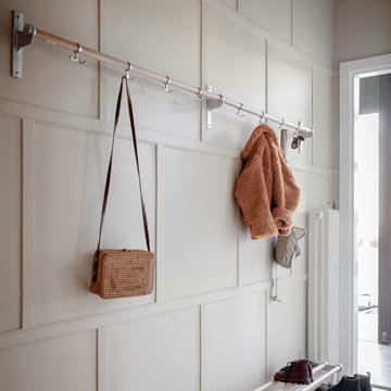 Nostalgi kroklist - Valnöt-svart stativ - Essem Design