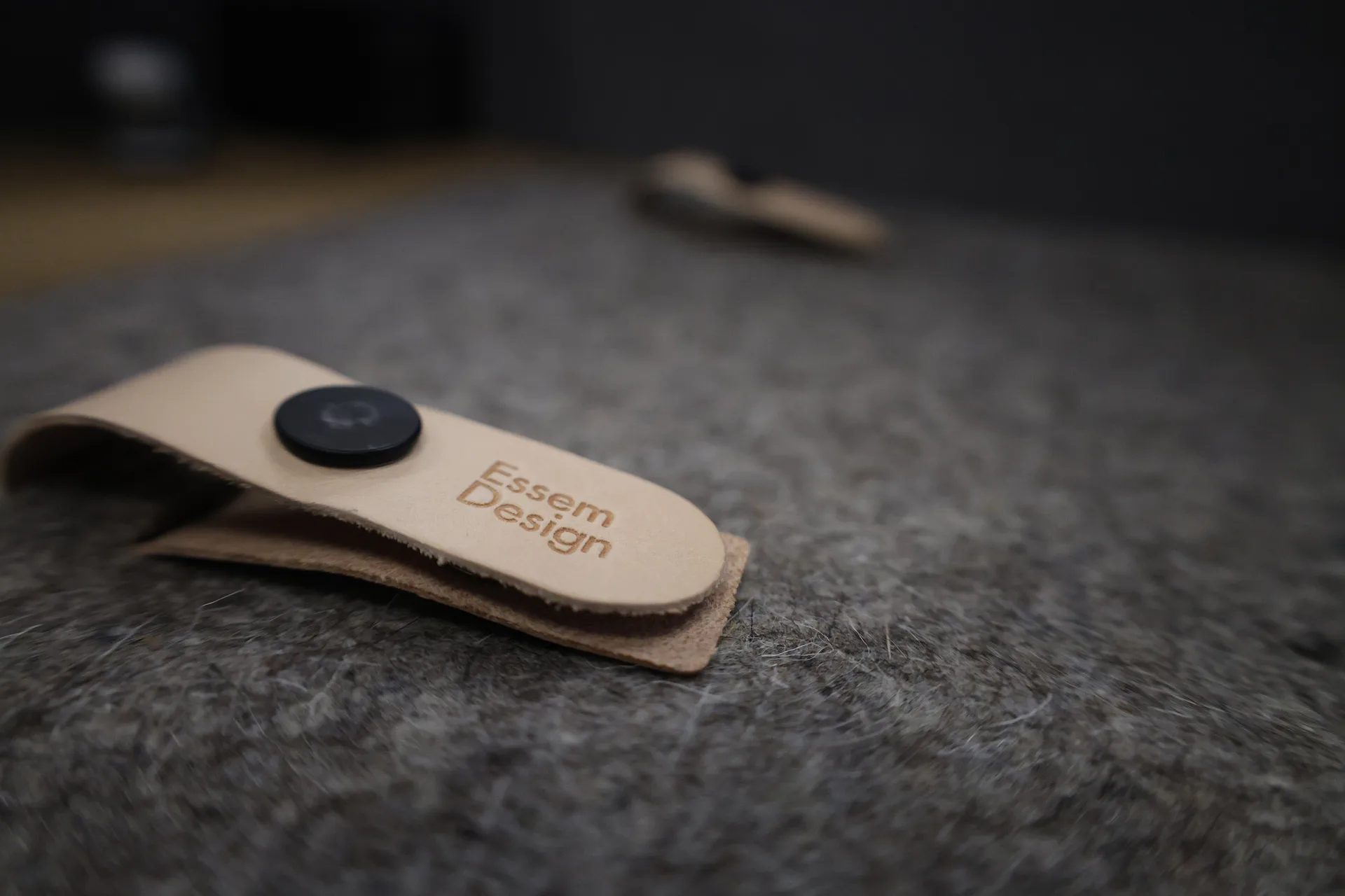 Nostalgi sittdyna 33x40 cm, Grå naturull Essem Design