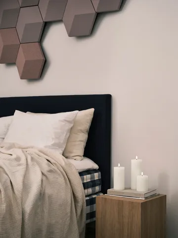 ester & erik blockljus LED - 06 Ivory, 15 cm - ester & erik