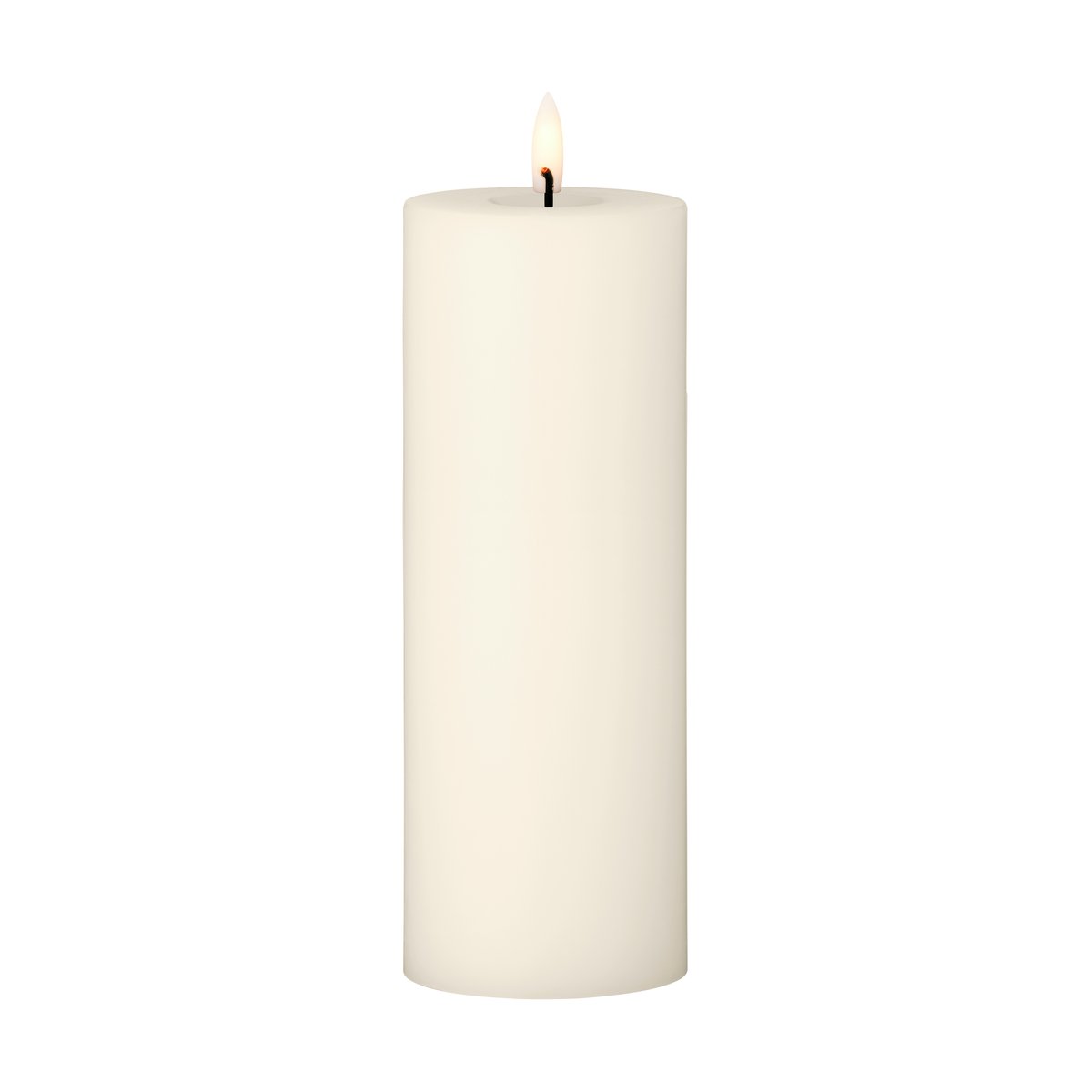 ester & erik blockljus LED 06 Ivory, 20 cm | Skandinavisk Design | Ljusslingor & Dekorationsbelysning | Vit