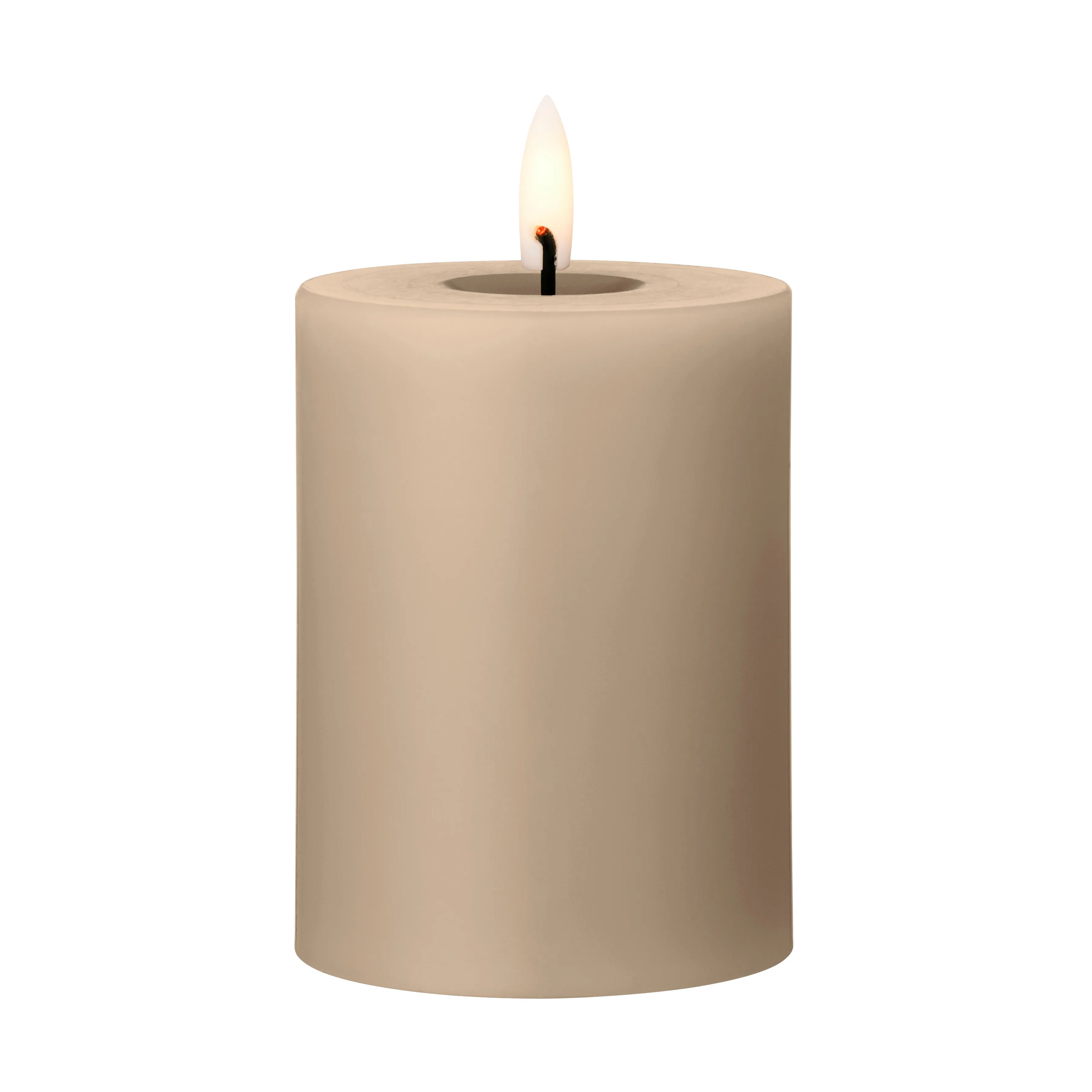 ester & erik blockljus LED, 18 Nougat Note, 10 cm