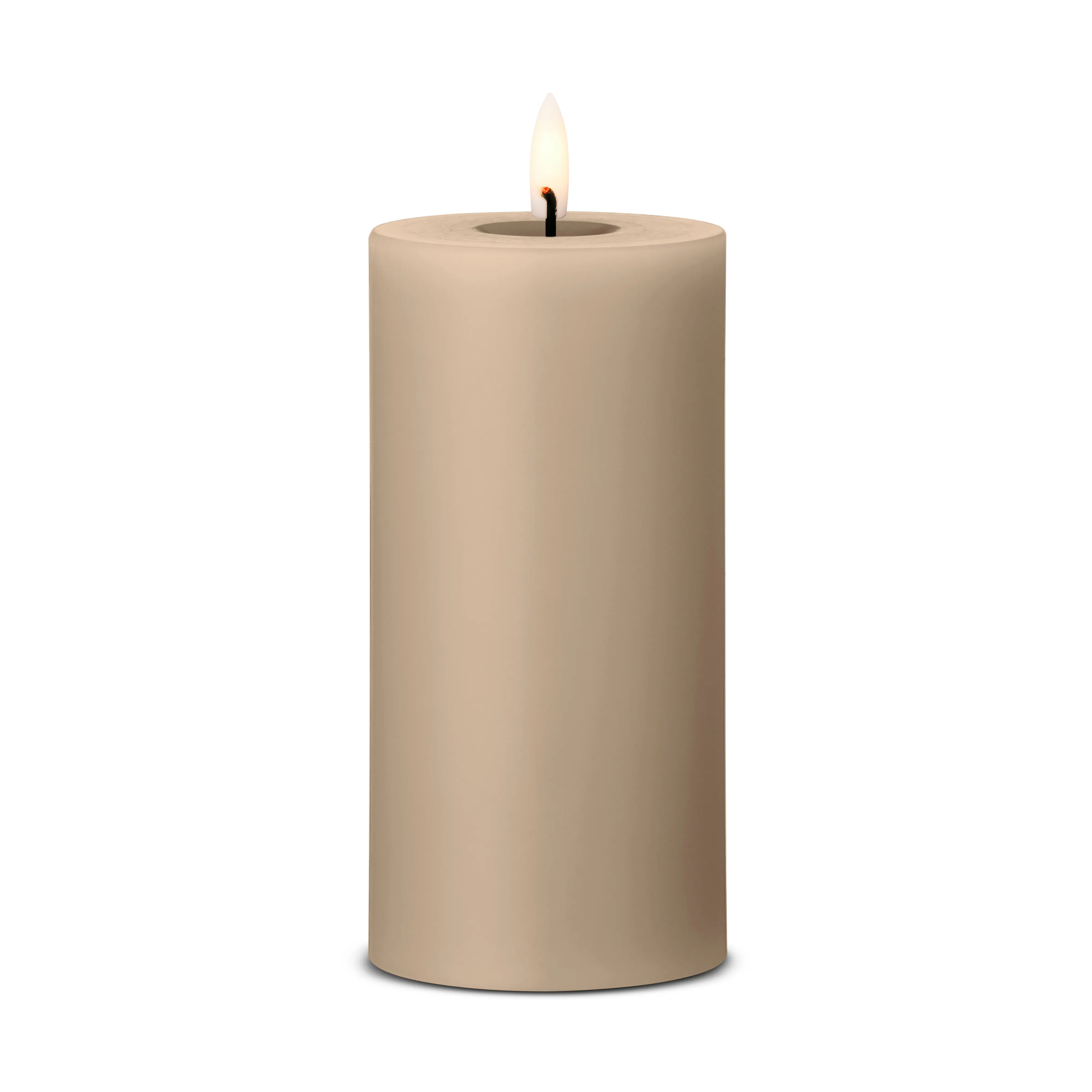 ester & erik blockljus LED, 18 Nougat Note, 15 cm