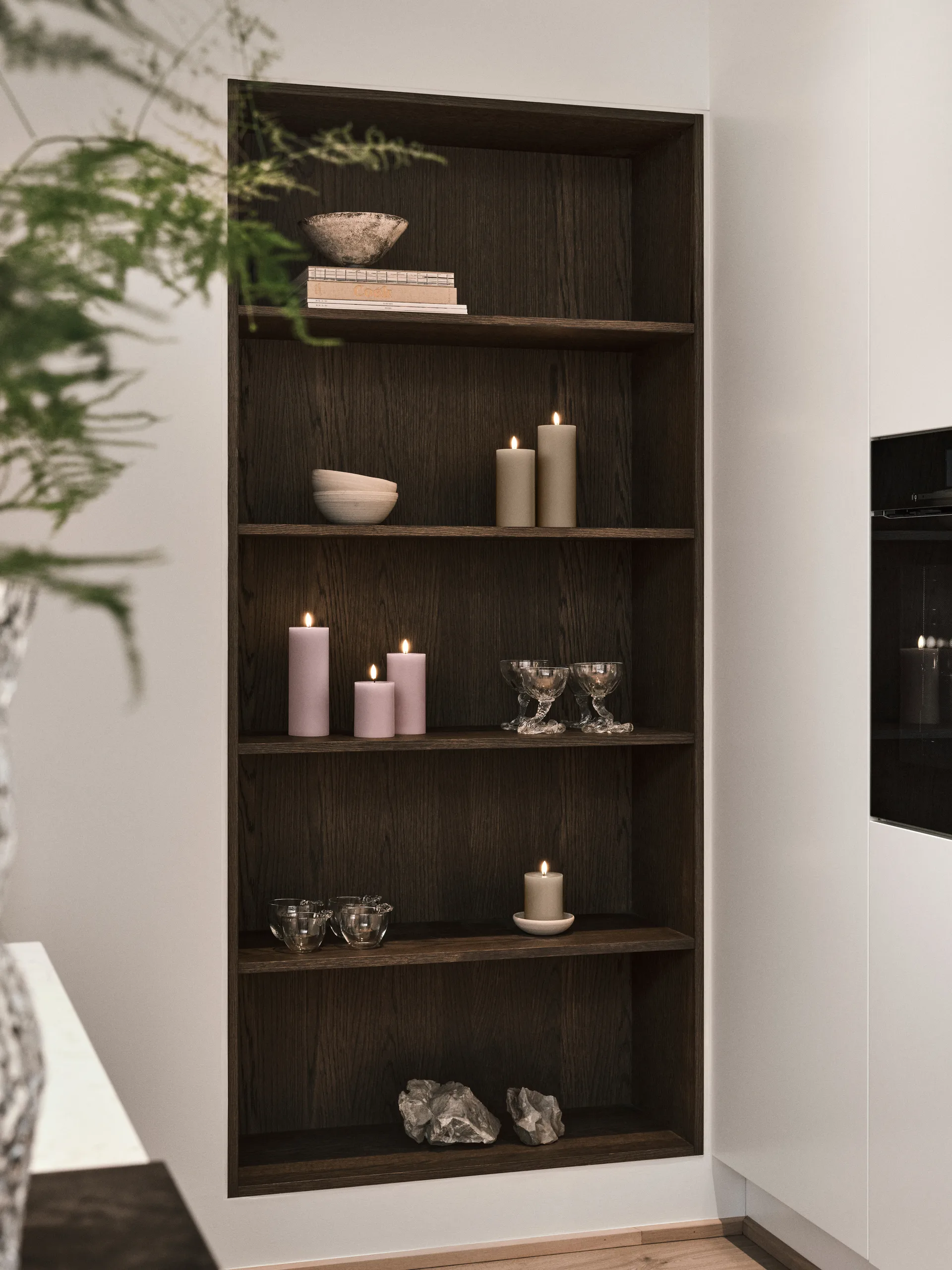 ester & erik blockljus LED, 18 Nougat Note, 15 cm ester & erik