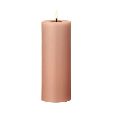 ester & erik blockljus LED - 20 Rosy caramel, 20 cm - ester & erik