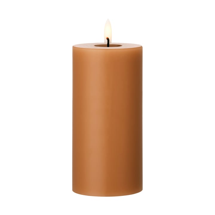 ester & erik blockljus LED - 23 Raw Toffee, 15 cm - Ester & erik